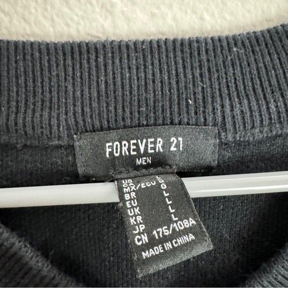 Forever 21 Vintage Flame Sweater Vest Size Large - Picture 2 of 5